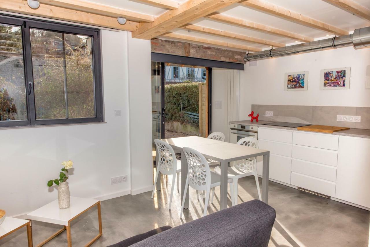 The Tiny House Villa Honfleur Exteriör bild